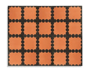 Black/Terra Cotta - Tile