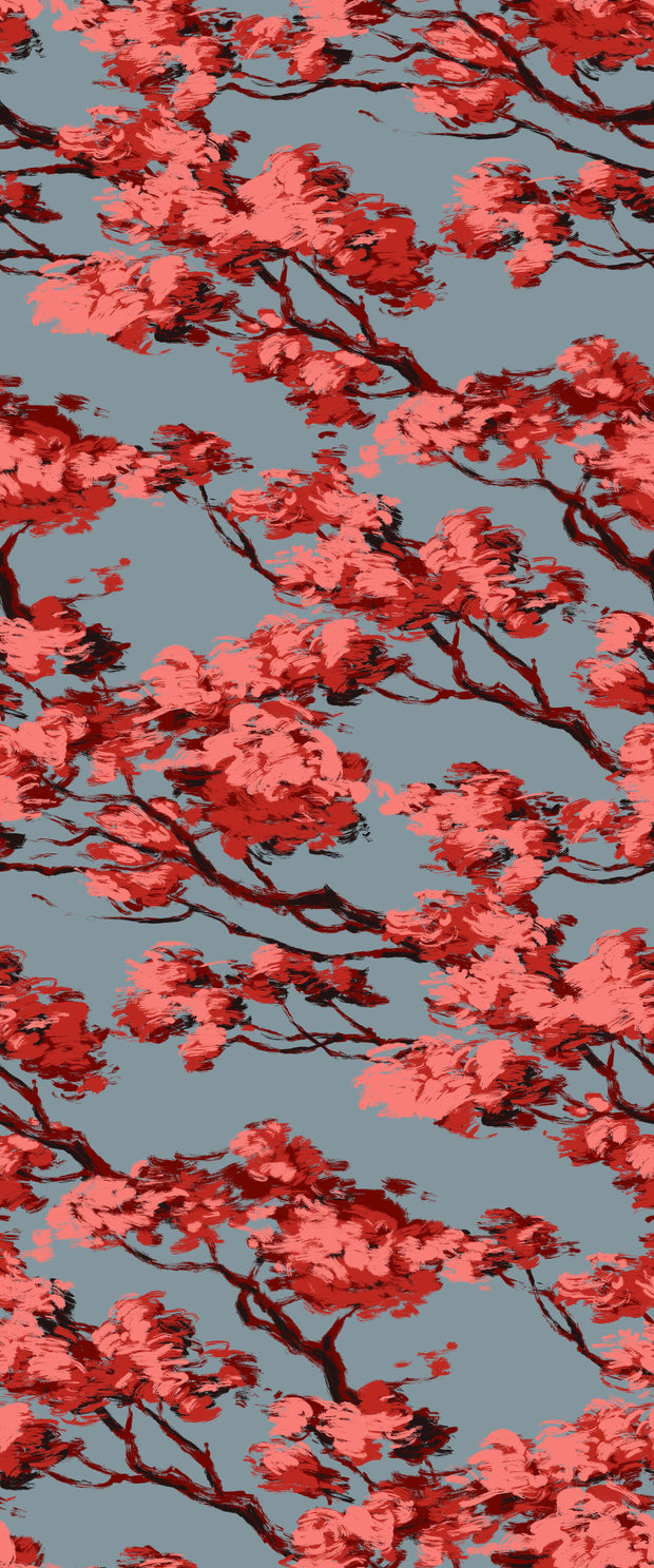 Coral Wallpaper – Cypress | 34" Fineweave, Sold by Yard