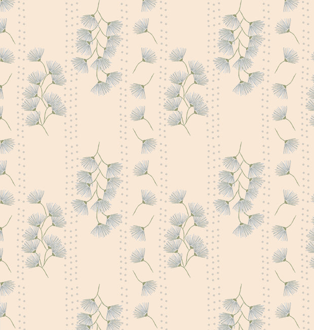 Peach Dandelion Linen Fabric – Sold by Yard | Supply Showroom