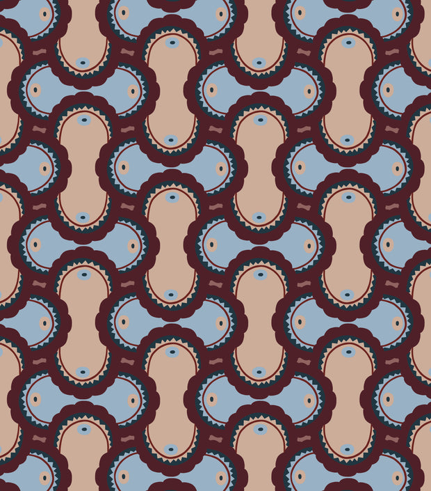 Dilly-Dally Opal Wallpaper | Modern Non-Woven Fibre Wall Design