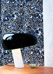 Blue Paradeisos Fabric - Linen Cotton Nylon Blend - Premium Quality | Supply Showroom