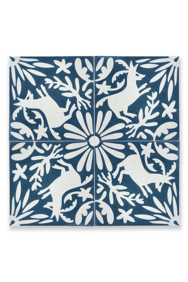 Navy/Clam - Tile