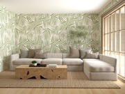 Endless Summer Club Paradise Wallpaper – Clay Coated, Sold by Yard