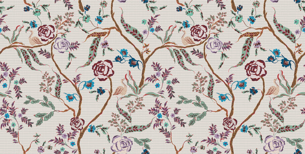 Eversley in Verdigris – 100% Linen Designer Fabric by the Yard | Supply Showroom