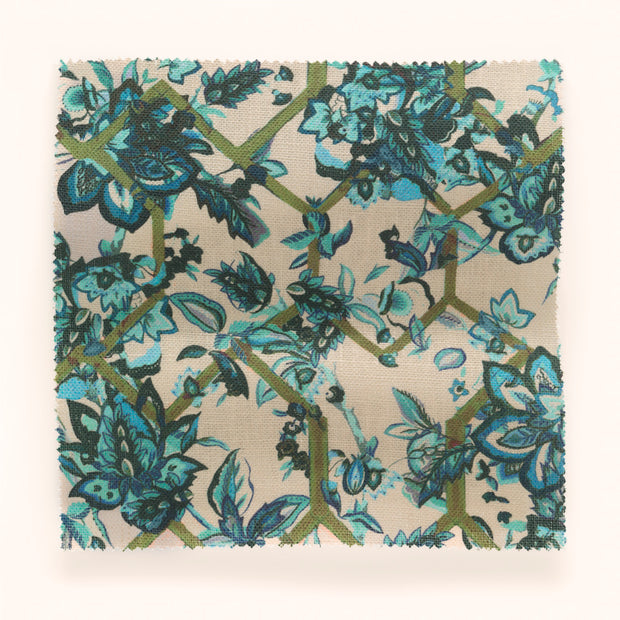 Creeping Trellis - 100% Linen Fabric - Premium Quality | Supply Showroom
