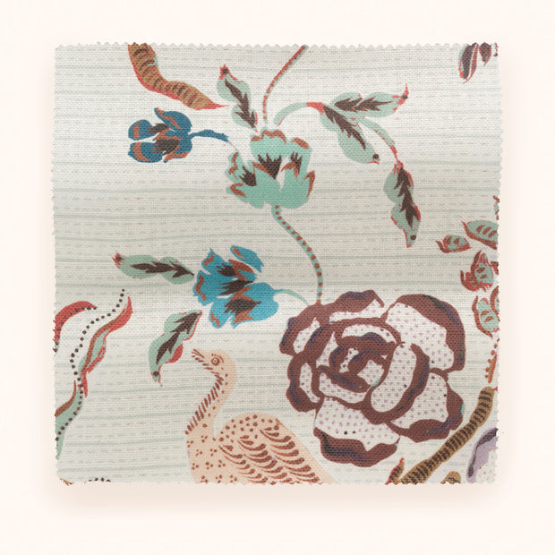 Eversley in Verdigris – 100% Linen Designer Fabric by the Yard | Supply Showroom