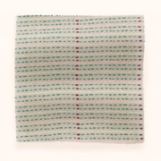 Eversley Stripe in Verdigris – 100% Linen Fabric | Supply Showroom