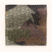 Ordnance Survey in Autumn Berry – 100% Linen Fabric | Supply Showroom