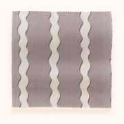 Scroll Stripe 100% Linen Fabric, 144cm Width, 11cm x 138cm Repeat