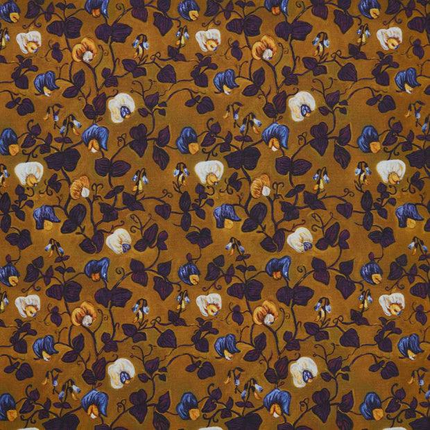 Copper - Sweet Pea Fabric | 56% Linen 44% Cotton | Supply Showroom