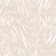 A yard of Windswept wallpaper with a beige and white abstract pattern - Suskui Wallpaper – Windswept Design, Half-Drop Match, Sold by Yard