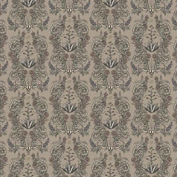 Dusk - Texas Roads - 100% Linen Fabric - Premium Quality | Supply Showroom