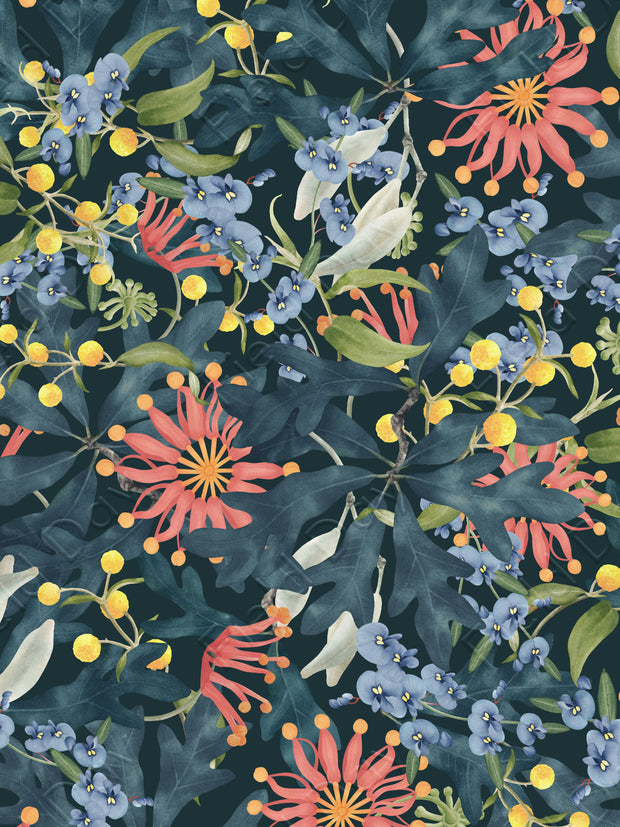 Deep Sea Wallpaper – Gondwana | Contemporary Statement Wallcovering