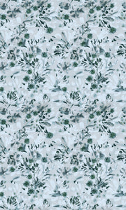 Flower Bed Wallpaper – Frost | Elegant Floral Wall Mural by Roll