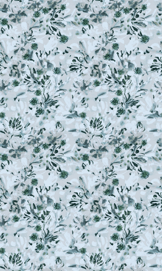 Frost Flower Bed Linen-Cotton Fabric – Sold by Yard | Supply Showroom