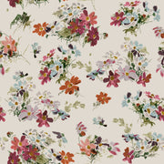 Flowery Fields Wallpaper – Warm | Elegant Floral Wall Mural by Roll
