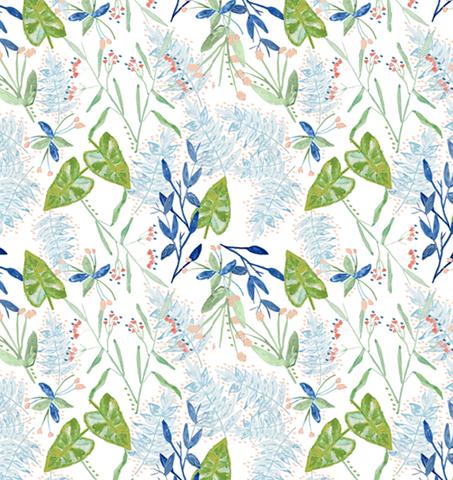 One Colorway Grasscloth Wallpaper – Garden Party | Elegant Textured Wallcovering by the Yard
