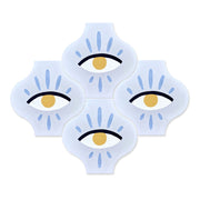 Gray/White/French Blue/Black/Gold - Tile