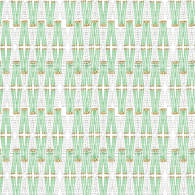 Green Beads Fabric | 100% Linen | Supply Showroom