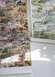 Gold Meadow Wallpaper – Laura Chautin Artist Series Wallcovering