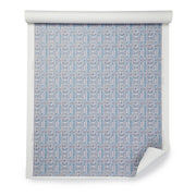 Arctic Blue Good Girl Gone Plaid Wallpaper – 54" Width, Sold by Yard