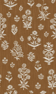Copper - Harwick Botanical Wallpaper by Panel