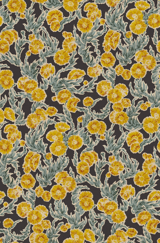 Twilight – Ice Plant Wallpaper | Fineweave | 34" Trimmed | Sold by Yard