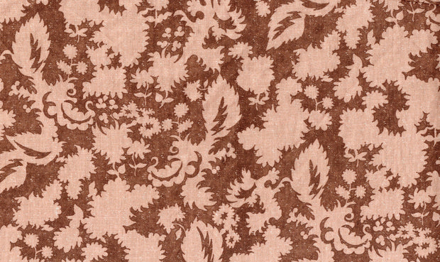 Sienna Pink Fabric - Iford Floral | 100% Natural Linen | Supply Showroom