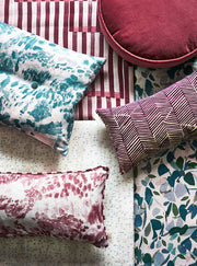 Oatmeal Multi Oatmeal Linen Fabric - Evergreen | Linen Blend | Supply Showroom