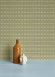 Pistachio Wallpaper | Arty Check, Eco Non Woven, 52cm Trimmed, 10m Roll