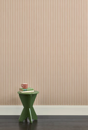 Mallow Wallpaper | Dotty Stripe, Eco Non Woven, 52cm Width, 10m Roll