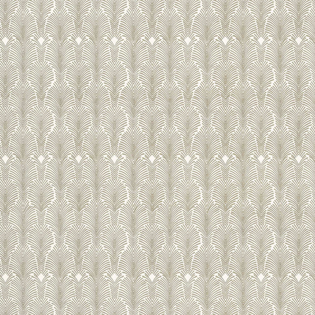 Mushroom Fabric - Deco Stripe - Premium Quality | Supply Showroom