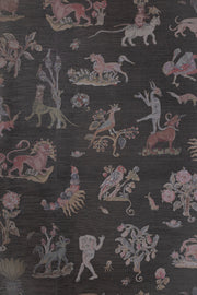 Onyx - Wallpaper - Bestiary Grasscloth Panel Design | Supply Showroom