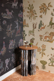 Butter - Wallpaper - Bestiary Grasscloth Panel Design | Supply Showroom

