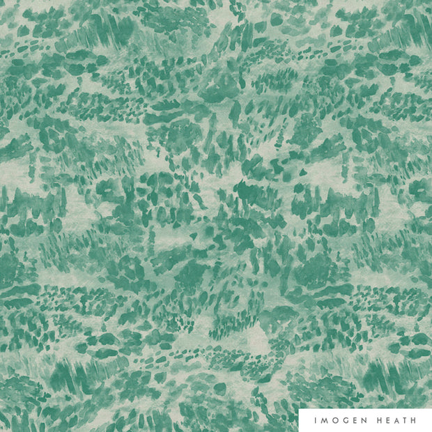 Moss - Heather Velvet Fabric - Durable Cotton Blend - 136cm Wide | Supply Showroom
