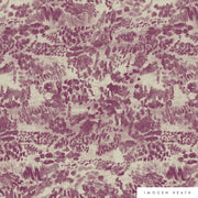 Mulberry - Heather Velvet Fabric - Durable Cotton Blend - 136cm Wide | Supply Showroom