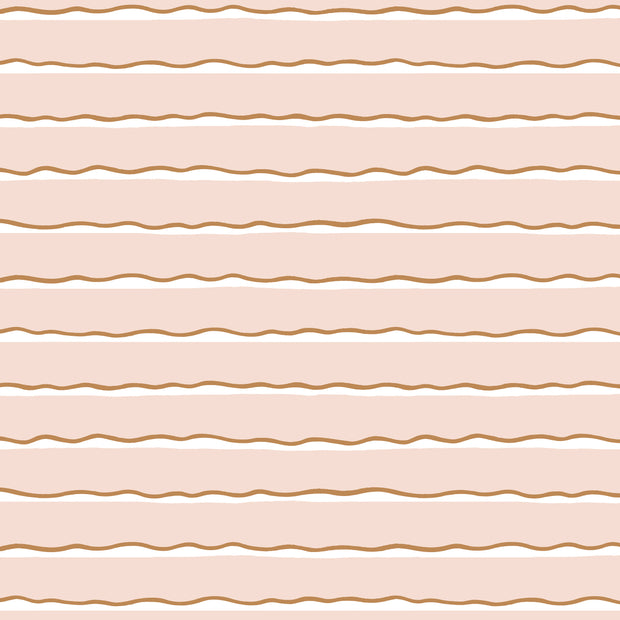 Potters Pink Wallpaper – Leni Stripe Wide | 10m Non-Woven Roll