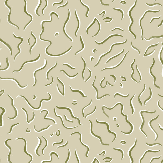 Olive Wallpaper – Sarah Mini | 10m Non-Woven Roll, 70cm Width