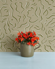 Olive Wallpaper – Sarah Mini | 10m Non-Woven Roll, 70cm Width