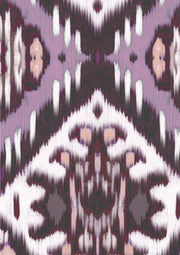 Lilac Fabric - Indigenous Ikat | 100% Linen | Supply Showroom