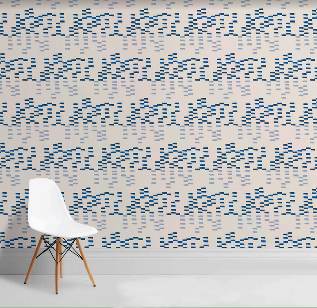 Denim Wallpaper – Itty Bitty | Clay Coated Roll