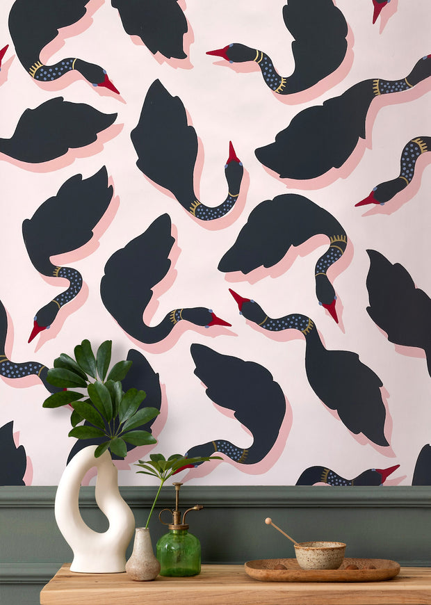 Chiquita La Joséphine Wallpaper – 27" Roll, Straight Match, Luxe Design