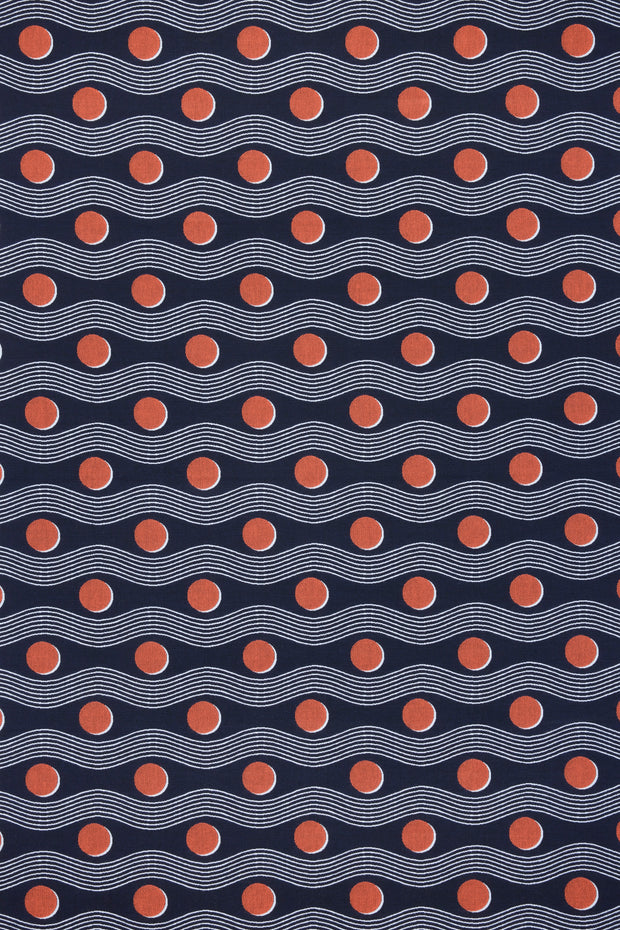 Navy - Juggle Fabric - Sunbrella® Outdoor Acrylic | Supply Showroom