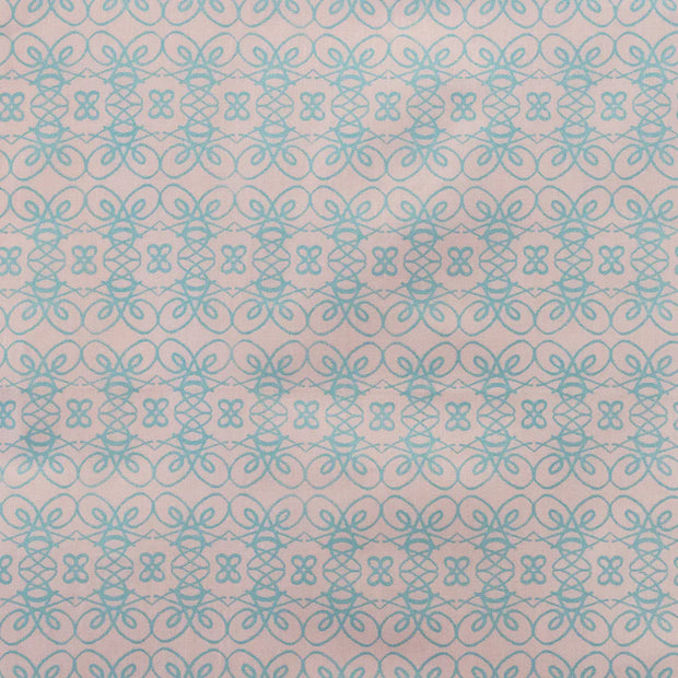 Pink & Seafoam - F