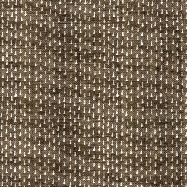 Brown Fabric – Kantha, Linen & Cotton Blend, 54" Width