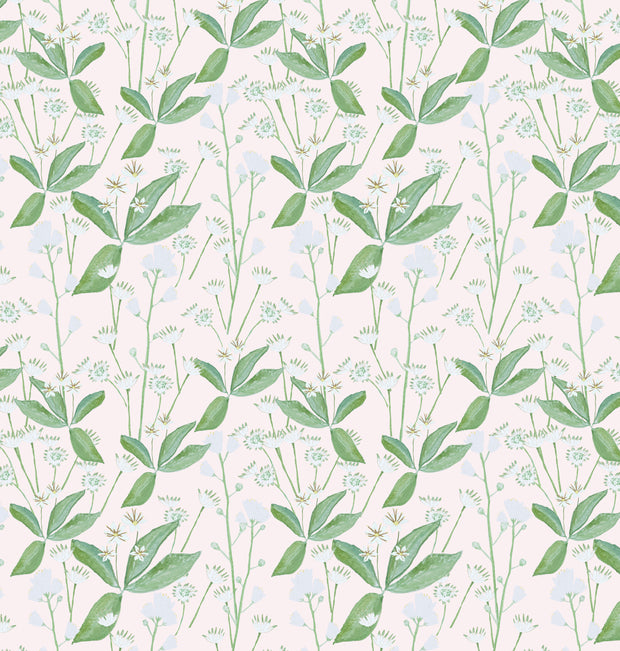 Blush Lillipad Linen Fabric – Sold by Yard | Supply Showroom
