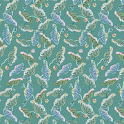Sarah Gordon Lotus Vine in Jade & Lilac - WP