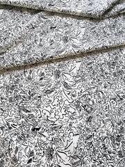 Black - La Friche Fabric - 50% Linen, 40% Cotton | Supply Showroom