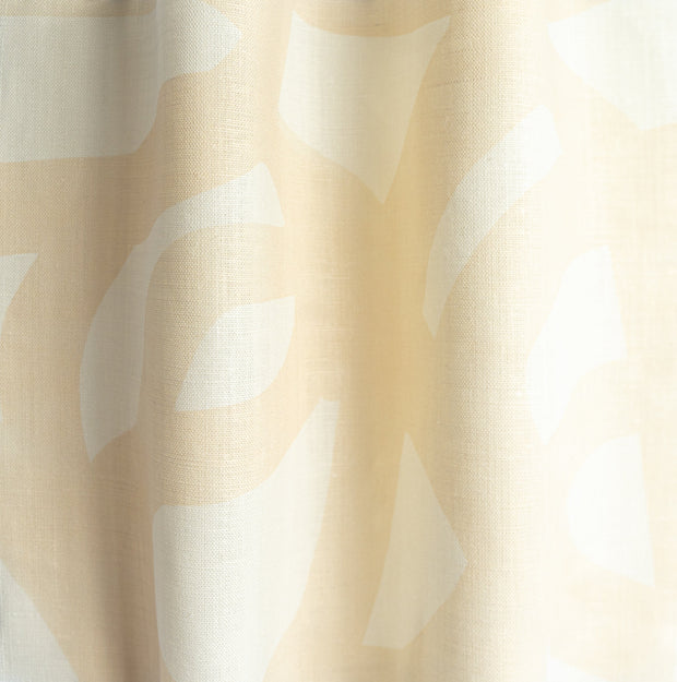 White Tea on White - Le Freak Fabric | 100% Belgian Linen