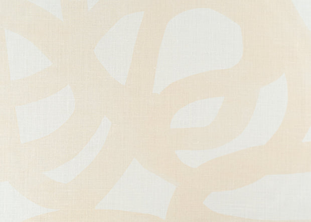 White Tea on White - Le Freak Fabric | 100% Belgian Linen